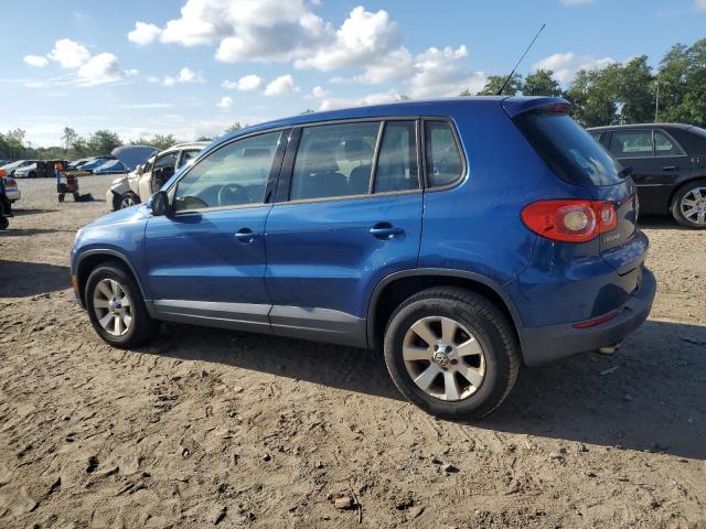 WVGBV7AX0AW003716 - 2010 VOLKSWAGEN TIGUAN SE BLUE photo 2