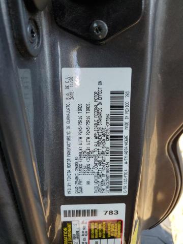 3TYRZ5CN0MT005434 - 2021 TOYOTA TACOMA ACCESS CAB გრაფიტი ფოტო 12