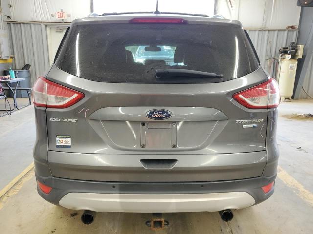 1FMCU9J99DUA84879 - 2013 FORD ESCAPE TITANIUM GRAY photo 6