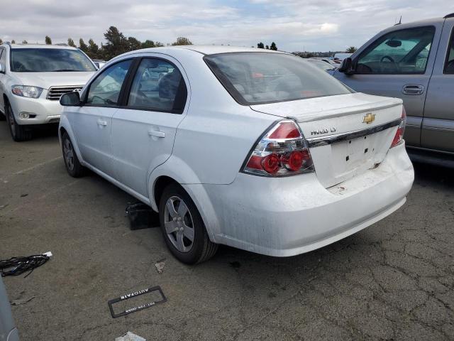 KL1TD5DEXBB150619 - 2011 CHEVROLET AVEO LS 白色 照片 2