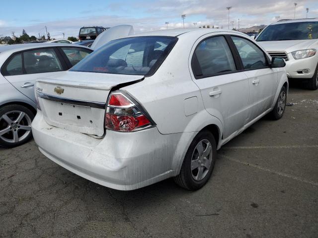 KL1TD5DEXBB150619 - 2011 CHEVROLET AVEO LS 白色 照片 3