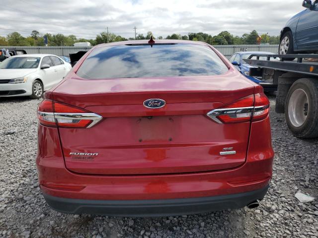 3FA6P0HD2LR160193 - 2020 FORD FUSION SE RED photo 6