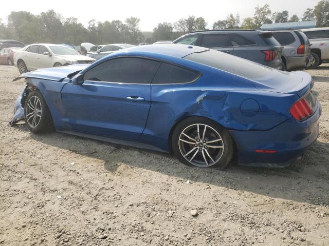 1FA6P8TH3H5309746 - 2017 FORD MUSTANG BLUE photo 3