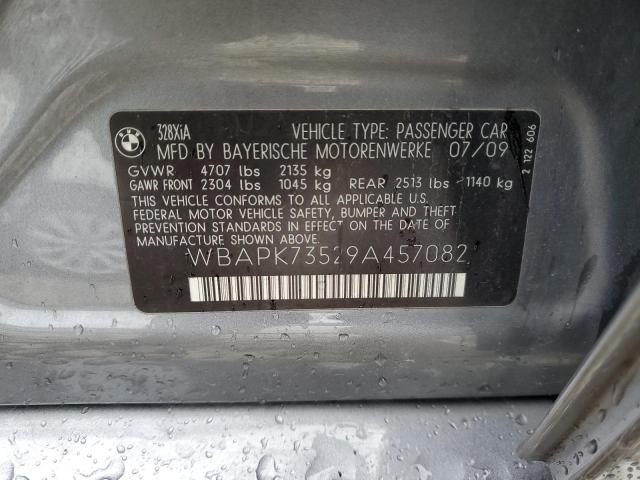 WBAPK73529A457082 - 2009 BMW 328 XI GRAY photo 12