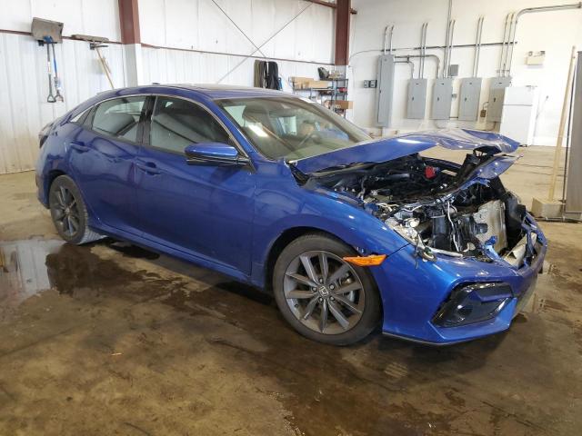 SHHFK7H6XMU416522 - 2021 HONDA CIVIC EX BLUE photo 4