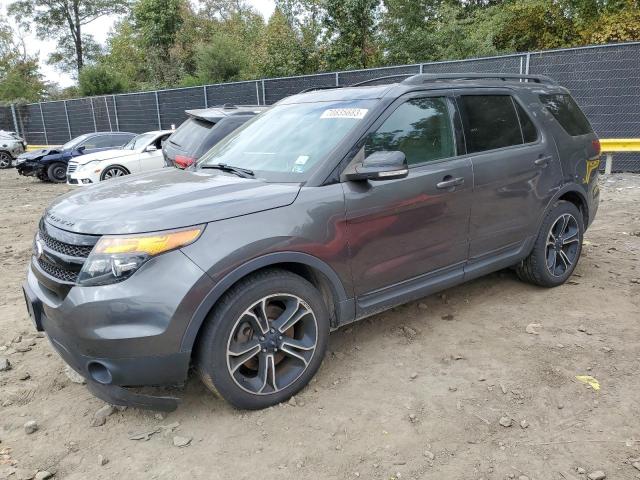 1FM5K8GT7FGC58994 - 2015 FORD EXPLORER SPORT CHARCOAL photo 1