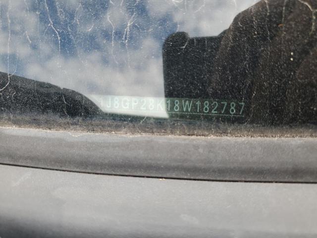 1J8GP28K18W182787 - 2008 JEEP LIBERTY SPORT SILVER photo 13