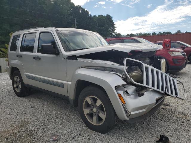 1J8GP28K18W182787 - 2008 JEEP LIBERTY SPORT SILVER photo 4