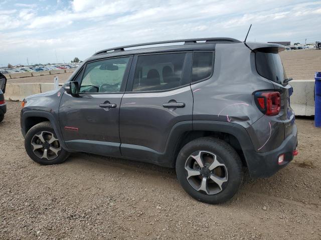 ZACNJBC10KPK12023 - 2019 JEEP RENEGADE TRAILHAWK ნაცრისფერი ფოტო 2