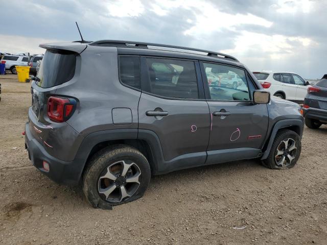 ZACNJBC10KPK12023 - 2019 JEEP RENEGADE TRAILHAWK ნაცრისფერი ფოტო 3