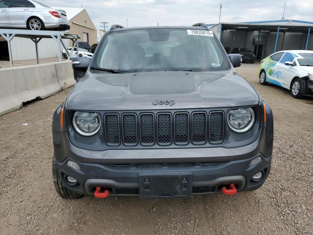 ZACNJBC10KPK12023 - 2019 JEEP RENEGADE TRAILHAWK ნაცრისფერი ფოტო 5