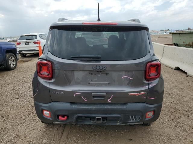 ZACNJBC10KPK12023 - 2019 JEEP RENEGADE TRAILHAWK ნაცრისფერი ფოტო 6