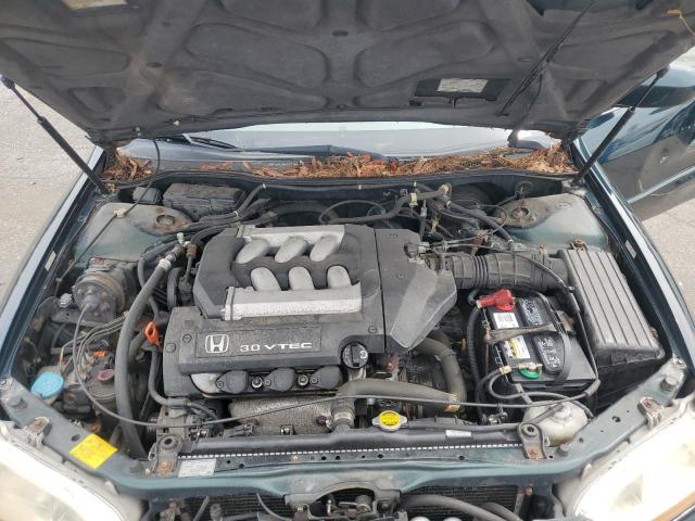 1HGCG1650YA101838 - 2000 HONDA ACCORD EX GREEN photo 11
