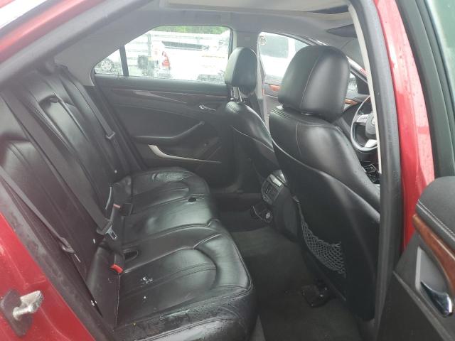 1G6DS57V380185945 - 2008 CADILLAC CTS HI FEATURE V6 RED photo 10