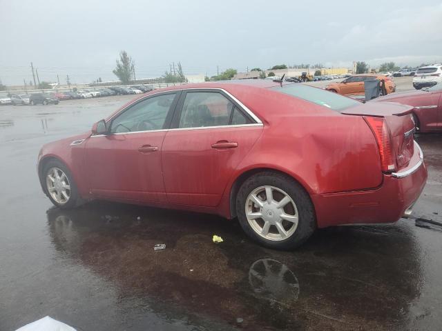 1G6DS57V380185945 - 2008 CADILLAC CTS HI FEATURE V6 RED photo 2