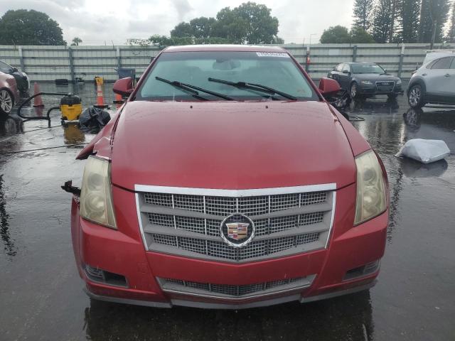 1G6DS57V380185945 - 2008 CADILLAC CTS HI FEATURE V6 RED photo 5