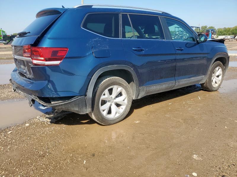 1V2CR2CA5JC563014 - 2018 VOLKSWAGEN ATLAS SE Niebieski zdjęcie 3