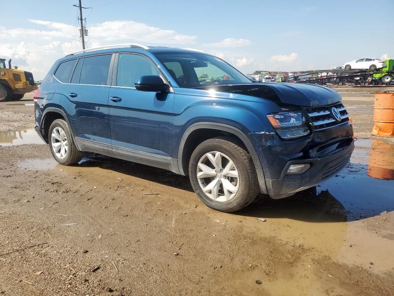 1V2CR2CA5JC563014 - 2018 VOLKSWAGEN ATLAS SE Niebieski zdjęcie 4