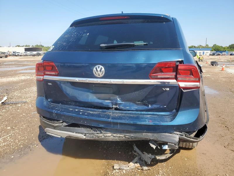 1V2CR2CA5JC563014 - 2018 VOLKSWAGEN ATLAS SE Niebieski zdjęcie 6