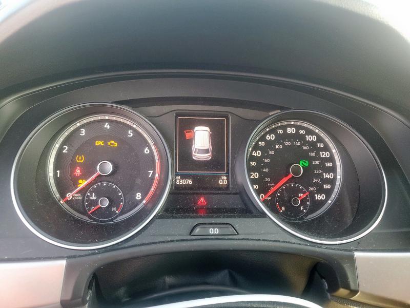 1V2CR2CA5JC563014 - 2018 VOLKSWAGEN ATLAS SE Niebieski zdjęcie 9