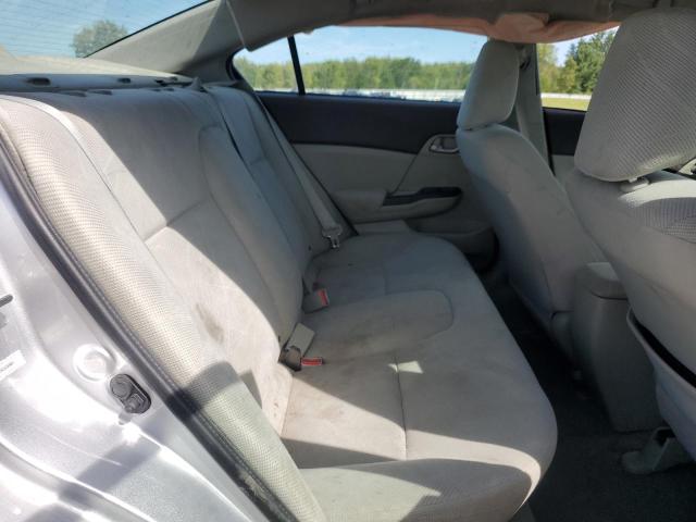 19XFB2E54CE065904 - 2012 HONDA CIVIC LX SILVER photo 10