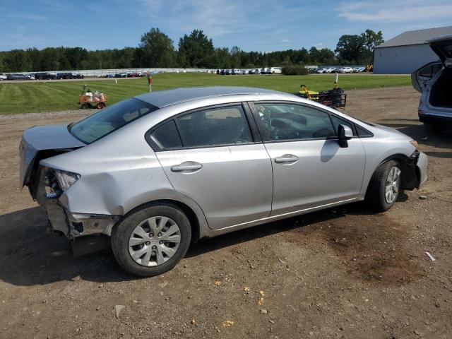 19XFB2E54CE065904 - 2012 HONDA CIVIC LX SILVER photo 3
