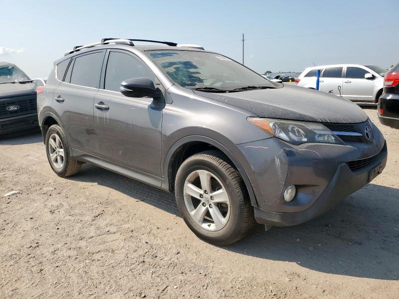 JTMWFREVXEJ017553 - 2014 TOYOTA RAV4 XLE CHARCOAL photo 4
