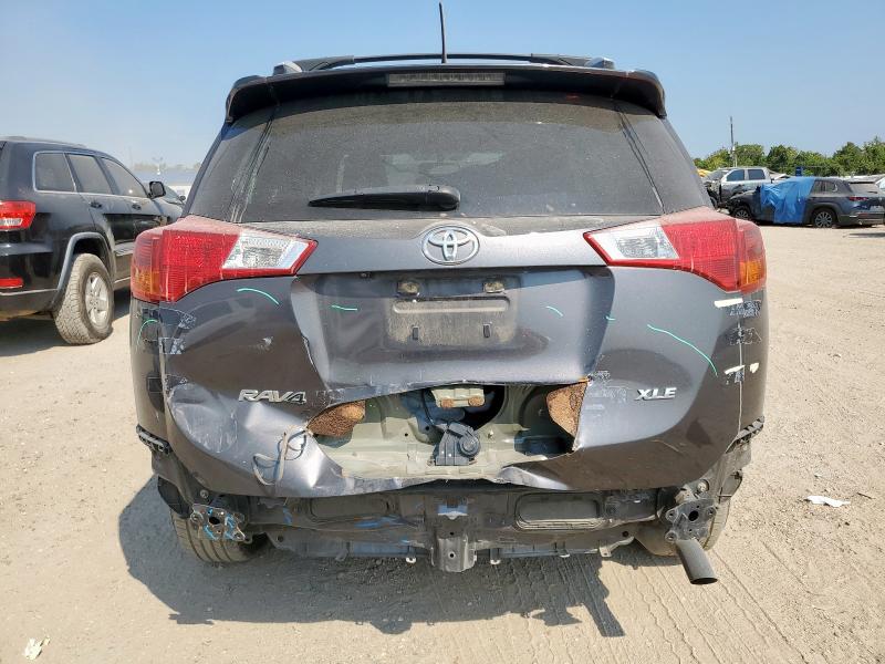 JTMWFREVXEJ017553 - 2014 TOYOTA RAV4 XLE CHARCOAL photo 6