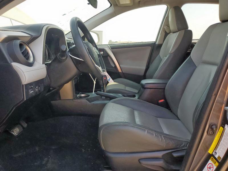 JTMWFREVXEJ017553 - 2014 TOYOTA RAV4 XLE CHARCOAL photo 7