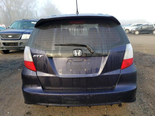 JHMGE8H66AS005666 - 2010 HONDA FIT SPORT GRAY photo 6