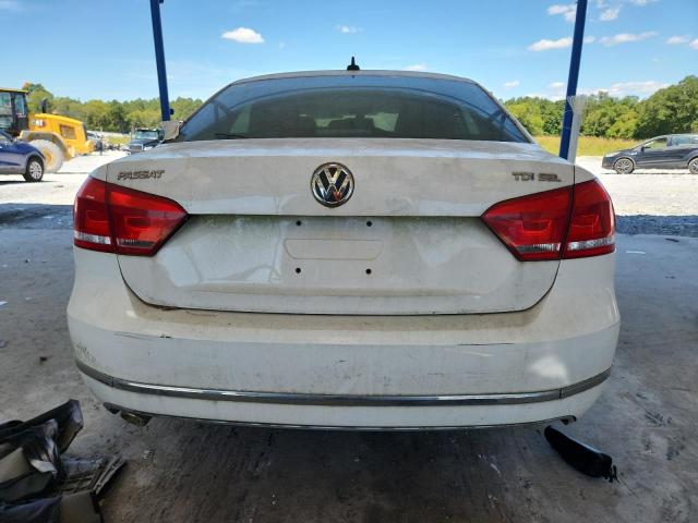 1VWCN7A33CC012112 - 2012 VOLKSWAGEN PASSAT SEL WHITE photo 6