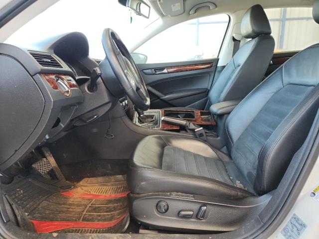 1VWCN7A33CC012112 - 2012 VOLKSWAGEN PASSAT SEL WHITE photo 7