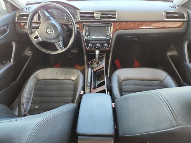 1VWCN7A33CC012112 - 2012 VOLKSWAGEN PASSAT SEL WHITE photo 8