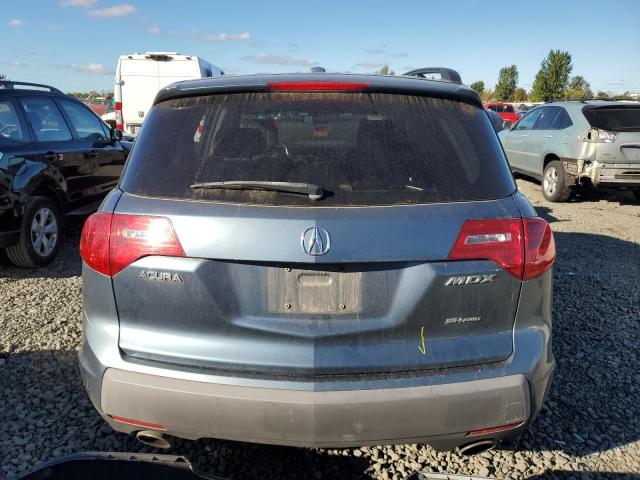 2HNYD28247H548723 - 2007 ACURA MDX BLUE photo 6