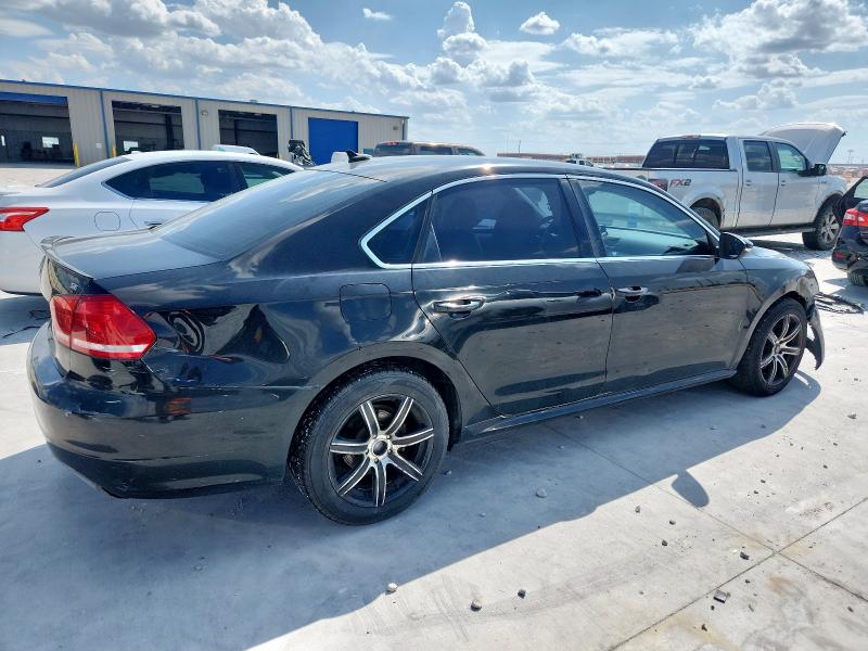 1VWBH7A32CC025727 - 2012 VOLKSWAGEN PASSAT SE 黑色 照片 3