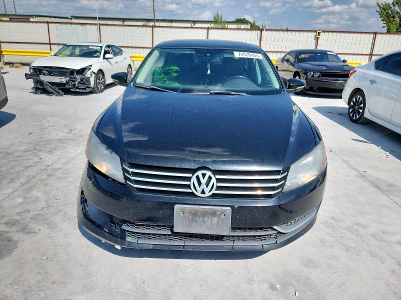 1VWBH7A32CC025727 - 2012 VOLKSWAGEN PASSAT SE 黑色 照片 5