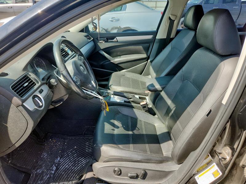 1VWBH7A32CC025727 - 2012 VOLKSWAGEN PASSAT SE 黑色 照片 7