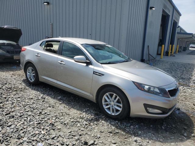 KNAGM4A79D5392116 - 2013 KIA OPTIMA LX SILVER photo 4