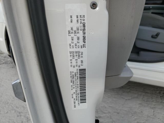 2A4RR5D11AR480175 - 2010 CHRYSLER TOWN & COU TOURING WHITE photo 13