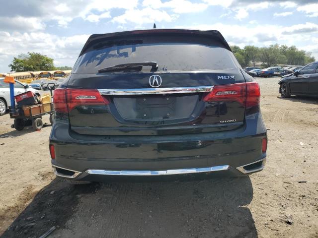5J8YD4H59LL040015 - 2020 ACURA MDX TECHNOLOGY Սև լուսանկար 6