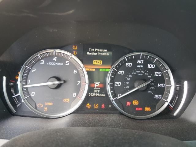 5J8YD4H59LL040015 - 2020 ACURA MDX TECHNOLOGY Սև լուսանկար 9