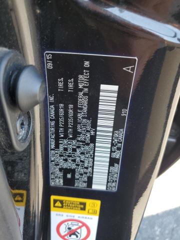 2T2BK1BA9FC340398 - 2015 LEXUS RX 350 BASE BLACK photo 13