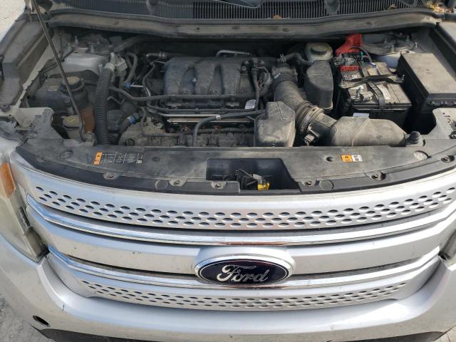 1FM5K8F89EGB95621 - 2014 FORD EXPLORER LIMITED SILVER photo 12