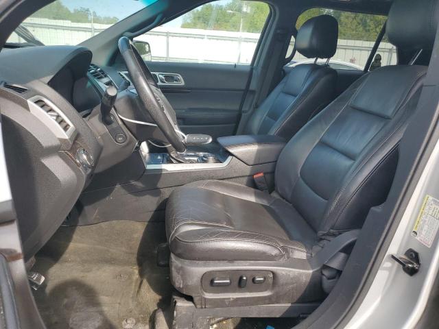 1FM5K8F89EGB95621 - 2014 FORD EXPLORER LIMITED SILVER photo 7