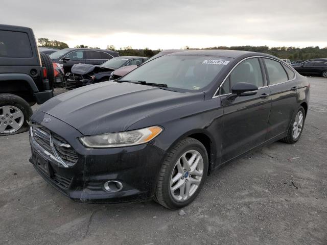 1FA6P0HD8E5404662 - 2014 FORD FUSION SE BLACK photo 1