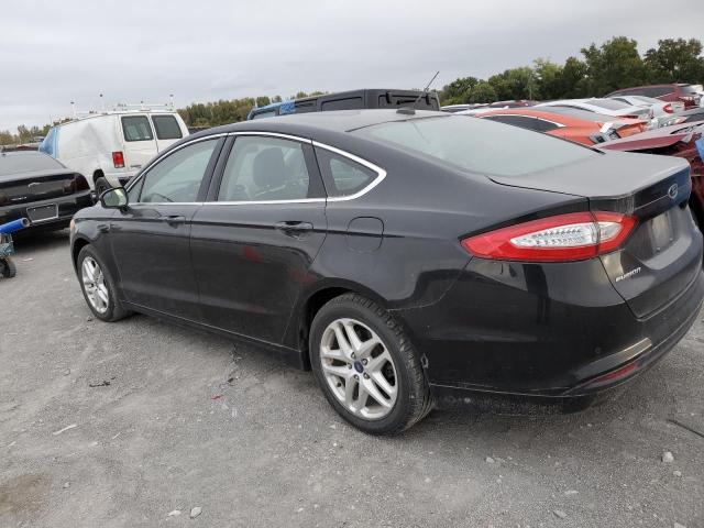 1FA6P0HD8E5404662 - 2014 FORD FUSION SE BLACK photo 2