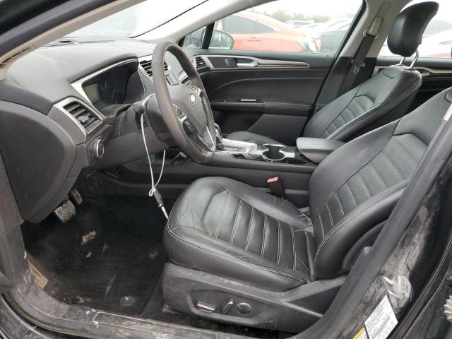 1FA6P0HD8E5404662 - 2014 FORD FUSION SE BLACK photo 7