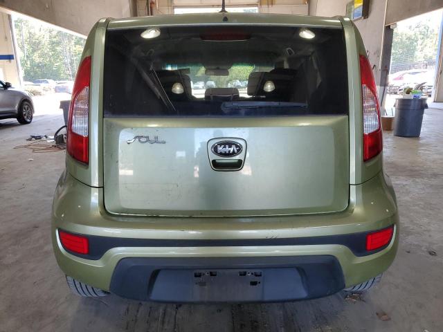 KNDJT2A57D7580362 - 2013 KIA SOUL GREEN photo 6