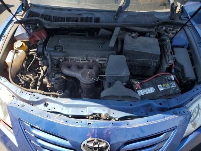 4T1BE46K57U141963 - 2007 TOYOTA CAMRY CE BLUE photo 11