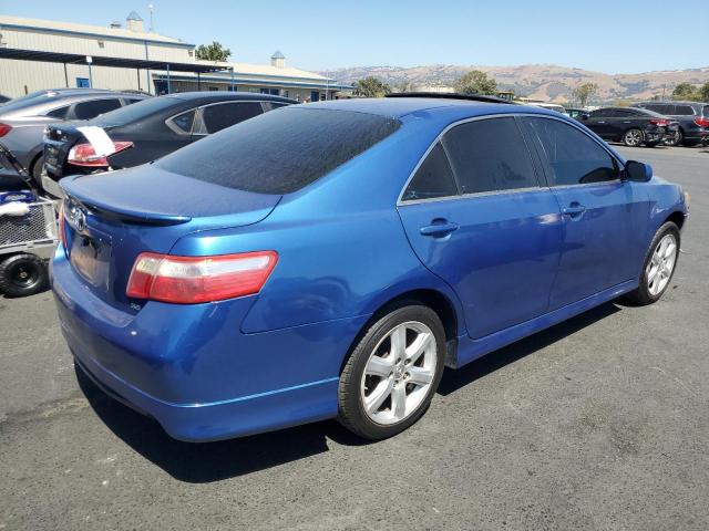 4T1BE46K57U141963 - 2007 TOYOTA CAMRY CE BLUE photo 3